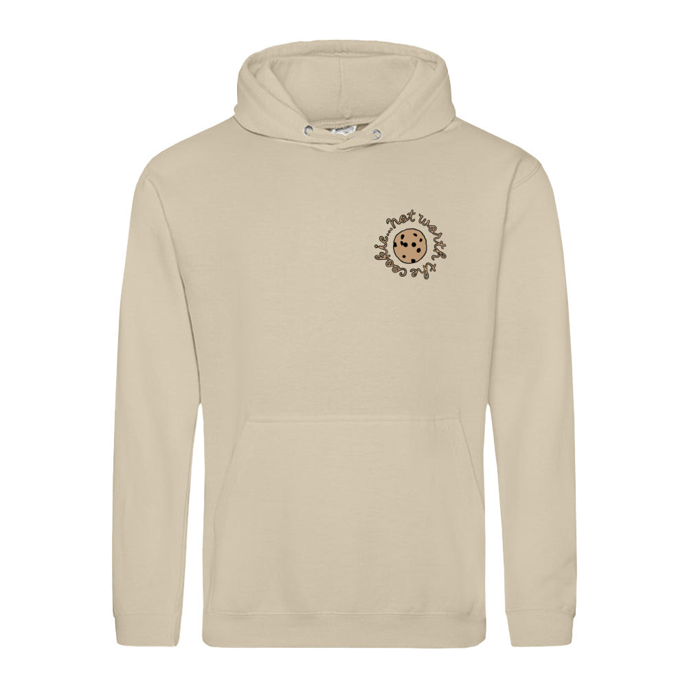 unisex hoodie: not worth the cookie