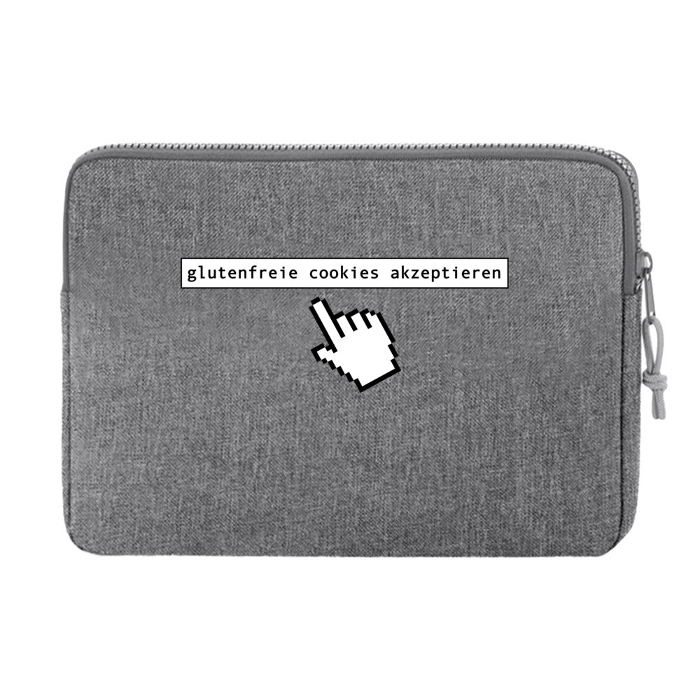 laptop bag: glutenfreie cookies akzeptieren