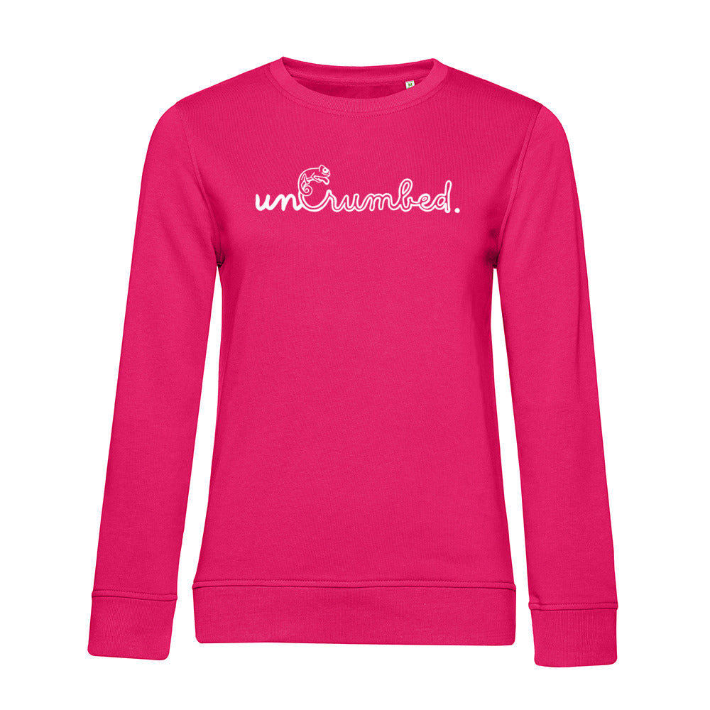 women's sweatshirt: uncrumbed.