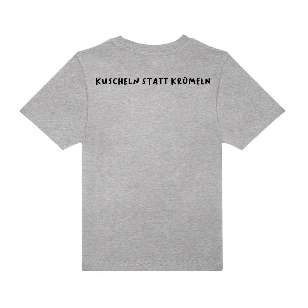 kids shirt: Kuscheln statt Krümeln
