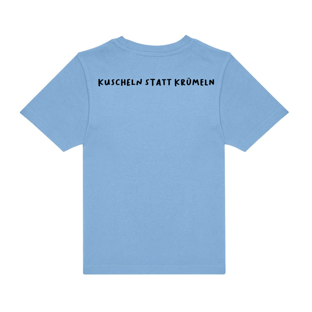 kids shirt: Kuscheln statt Krümeln