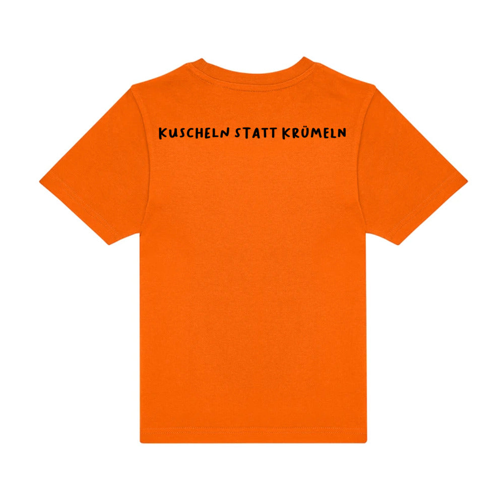 kids shirt: Kuscheln statt Krümeln