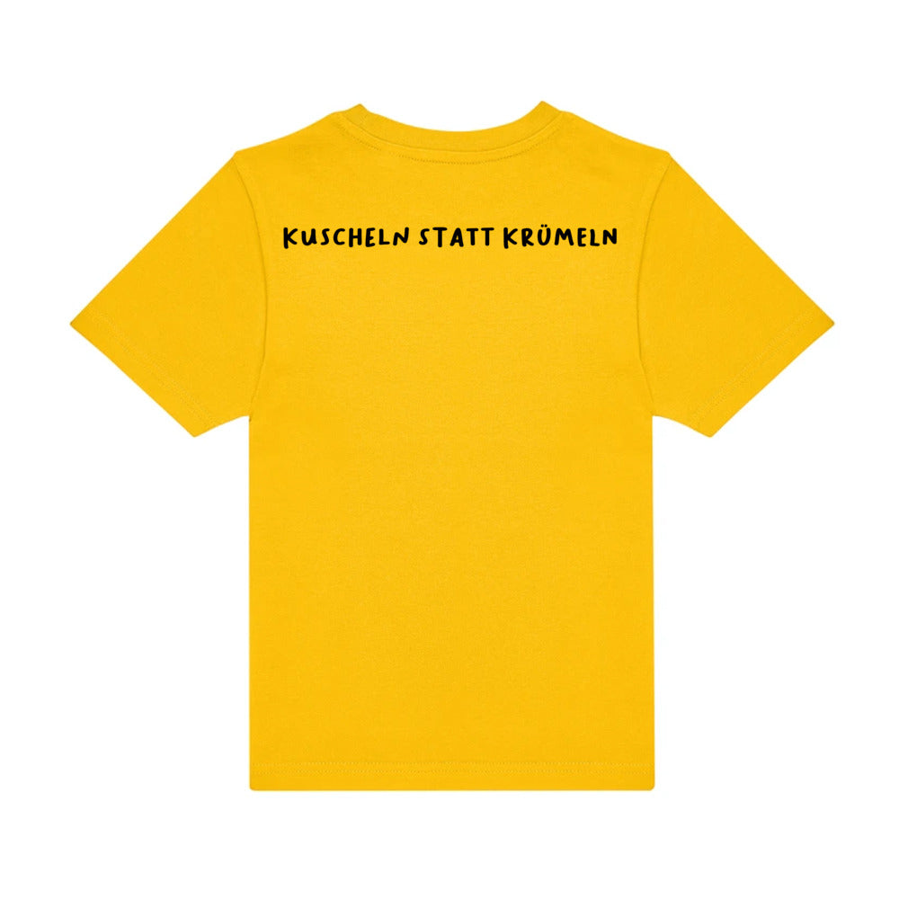 kids shirt: Kuscheln statt Krümeln