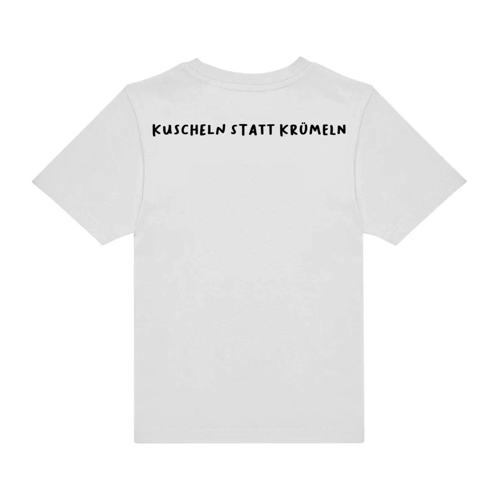 kids shirt: Kuscheln statt Krümeln