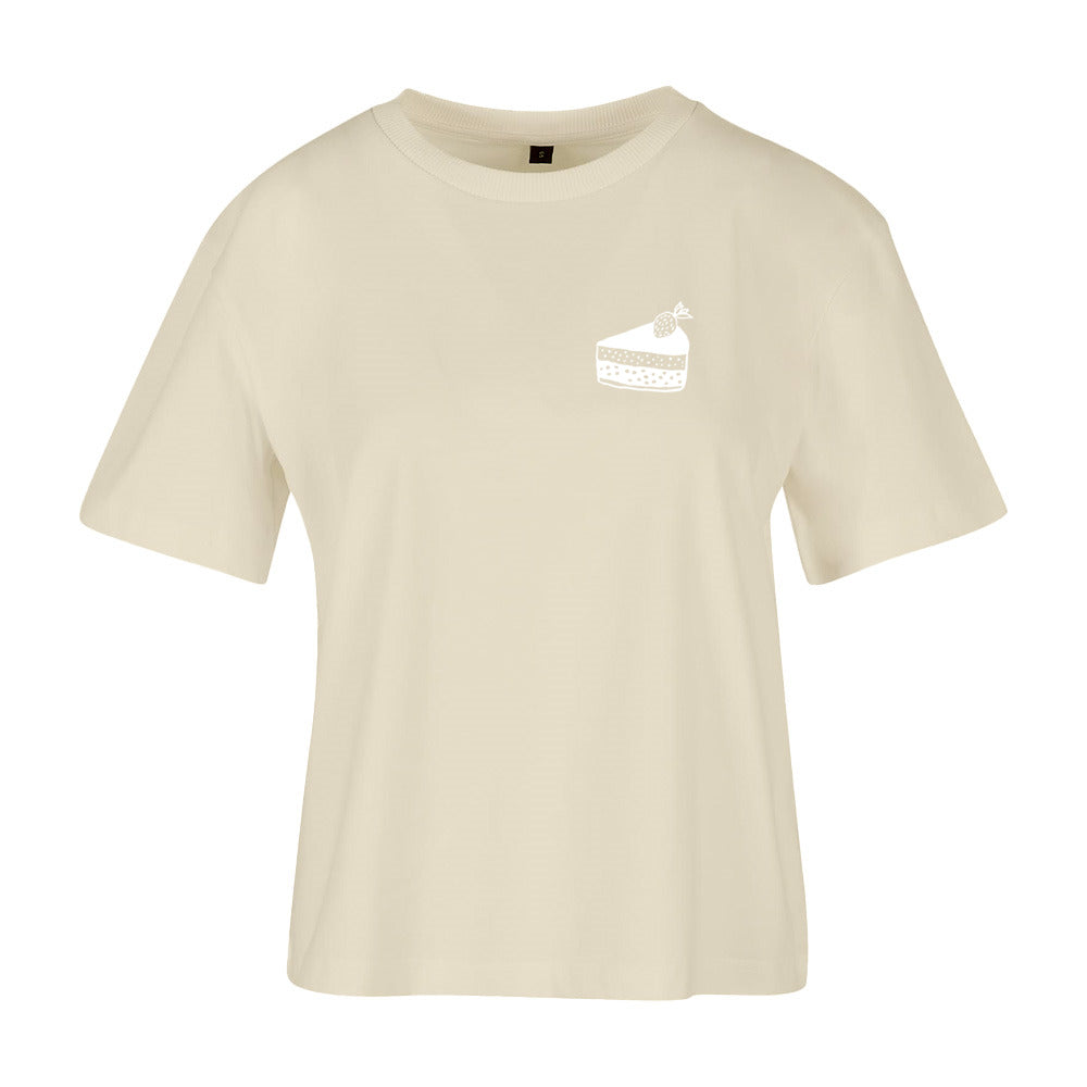 women's shirt: If life gives you cake