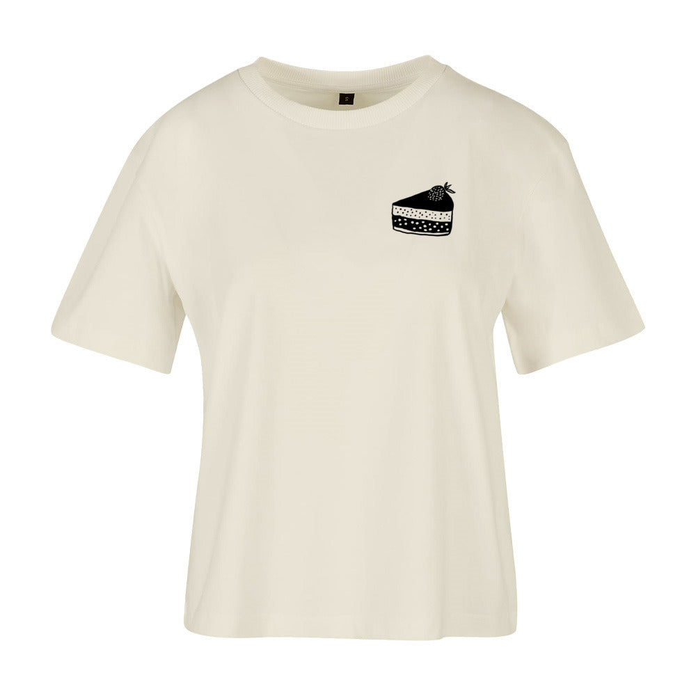 women's shirt: If life gives you cake