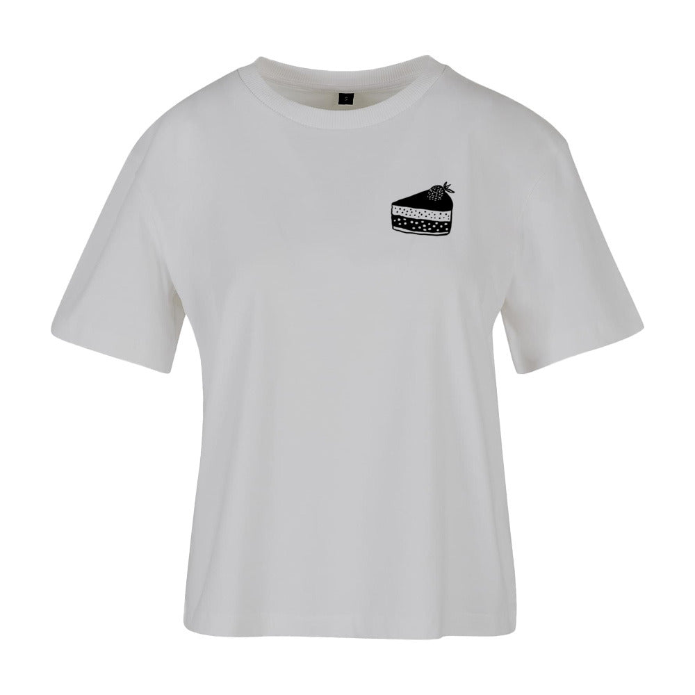women's shirt: If life gives you cake