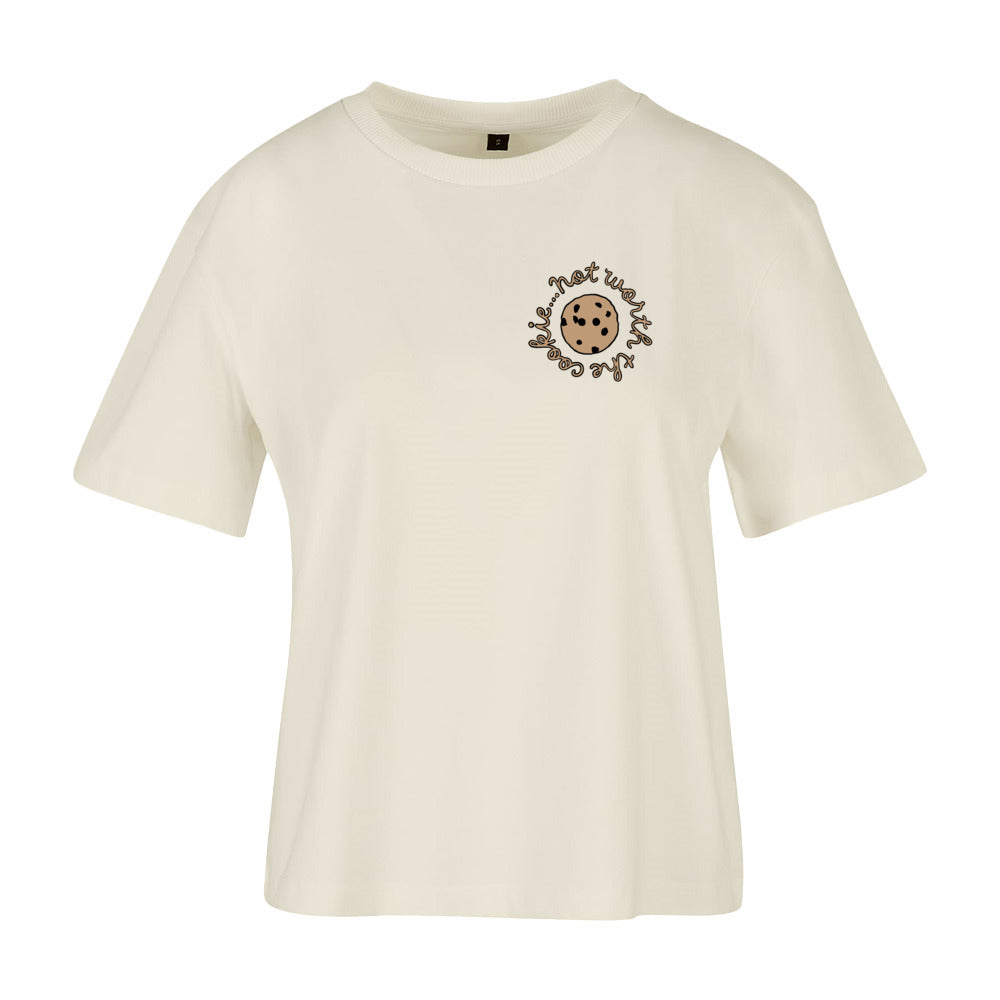women's shirt: not worth the cookie
