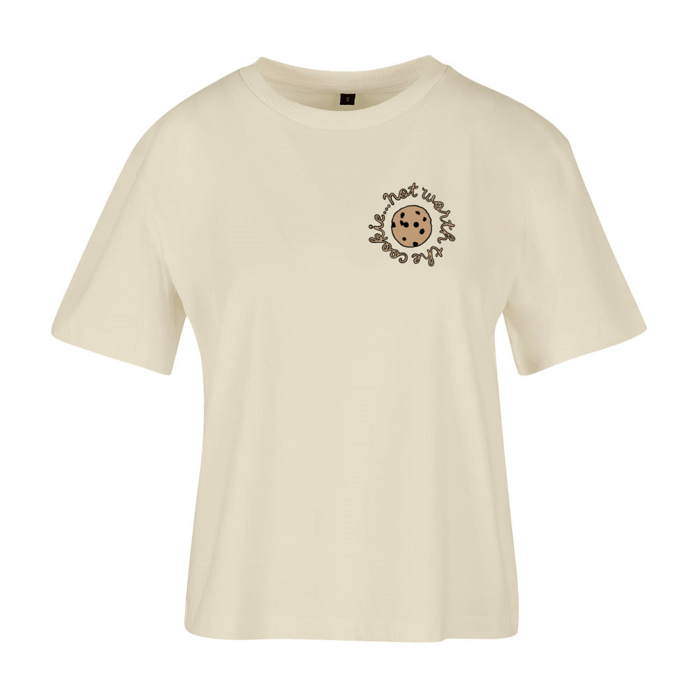 women's shirt: not worth the cookie