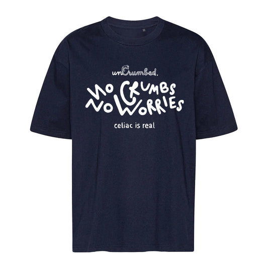 unisex shirt: no crumbs no worries