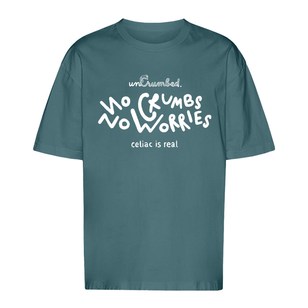 unisex shirt: no crumbs no worries