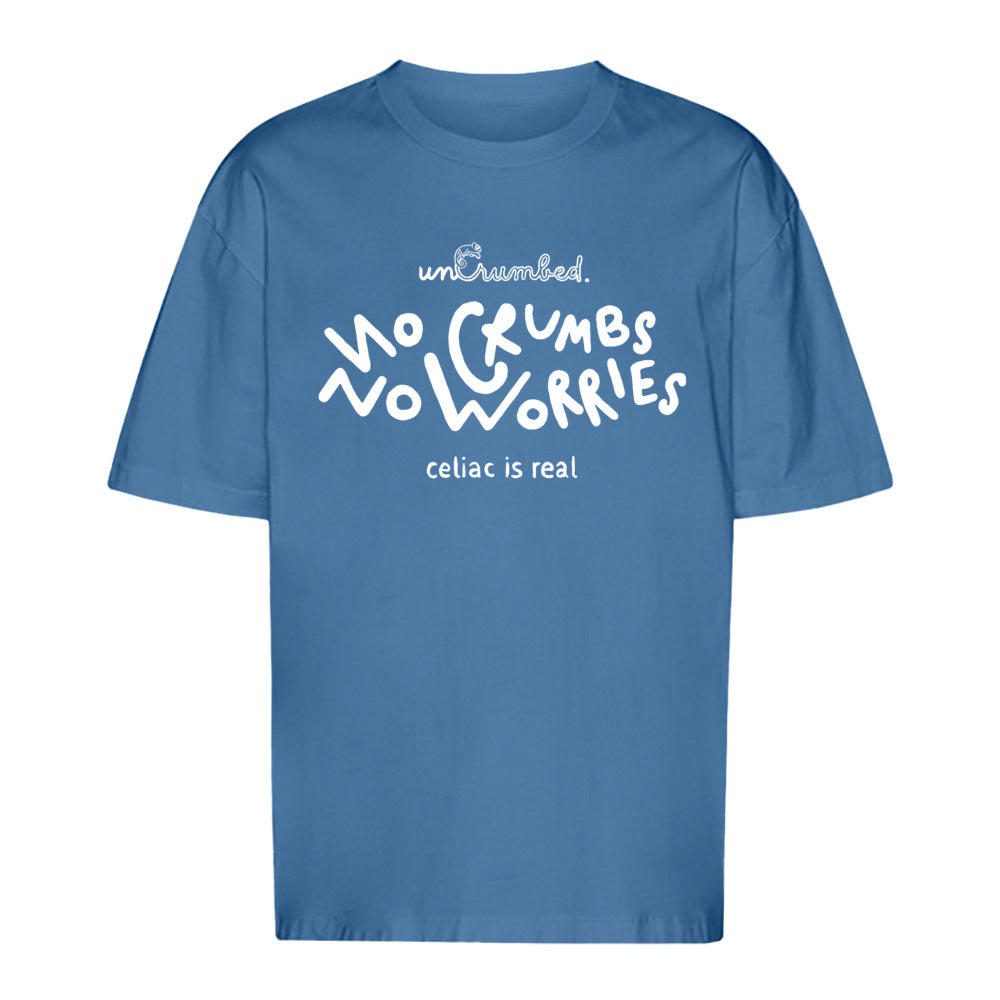unisex shirt: no crumbs no worries