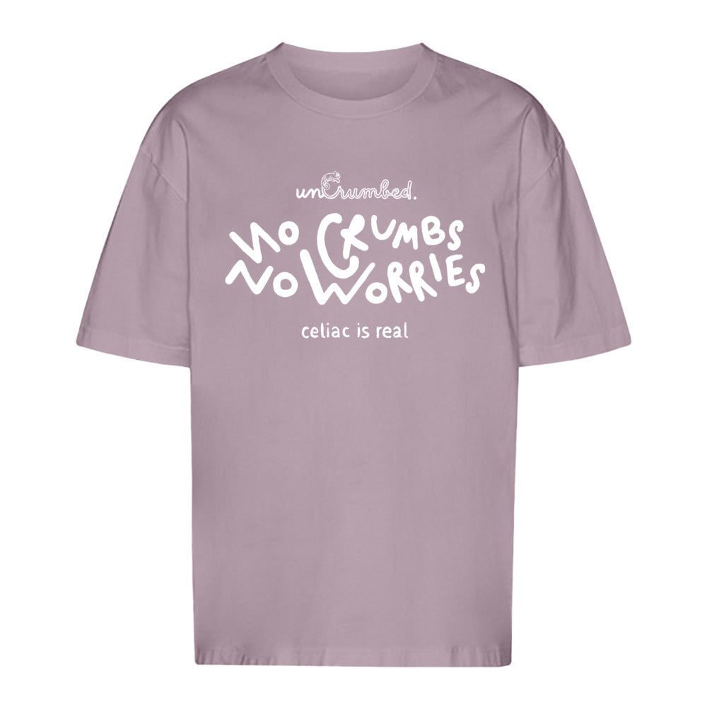 unisex shirt: no crumbs no worries