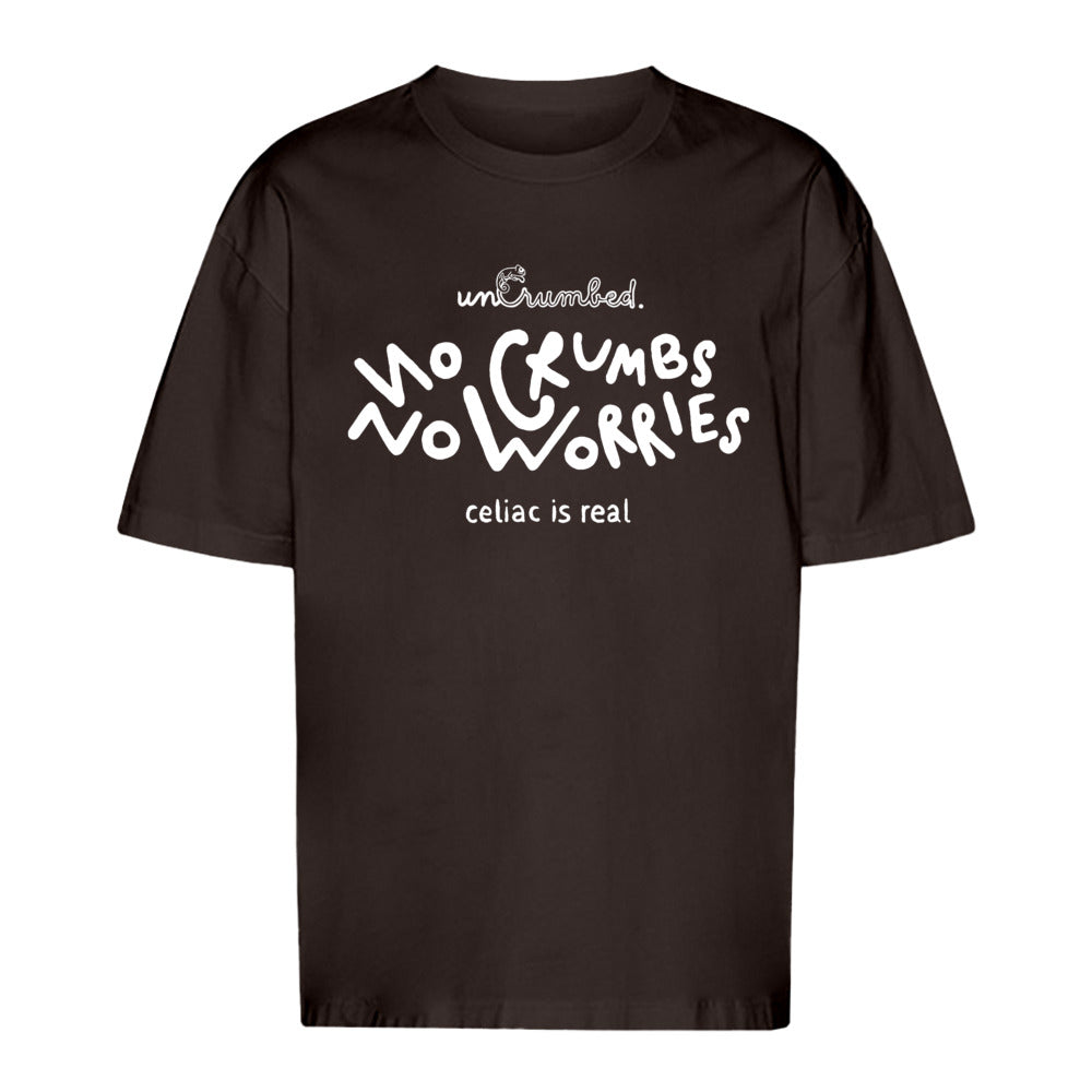 unisex shirt: no crumbs no worries