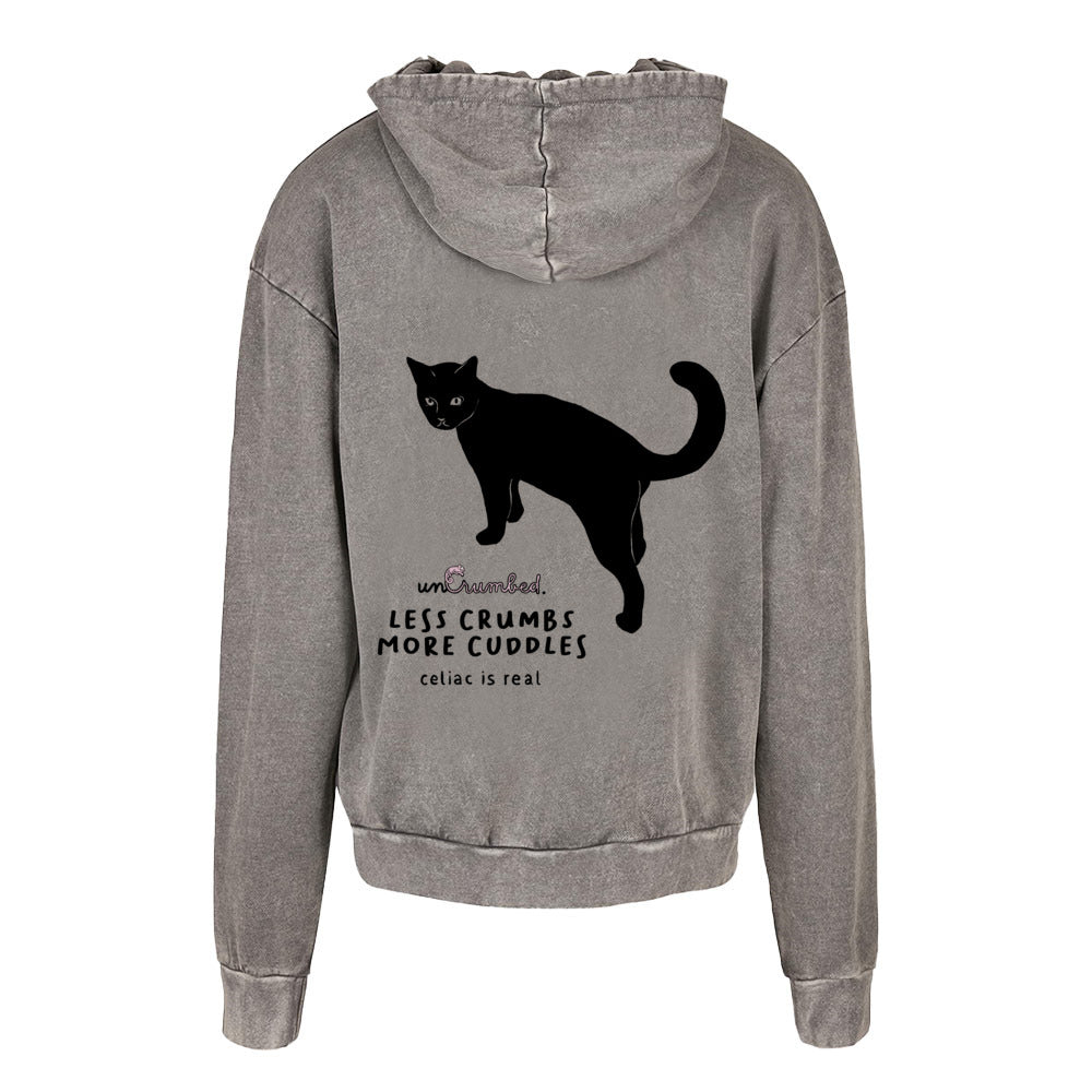 unisex Hoodie: less crumbs more cuddles
