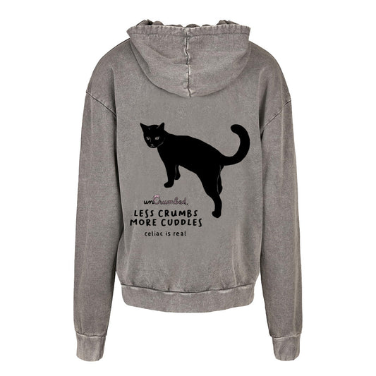 unisex Hoodie: less crumbs more cuddles