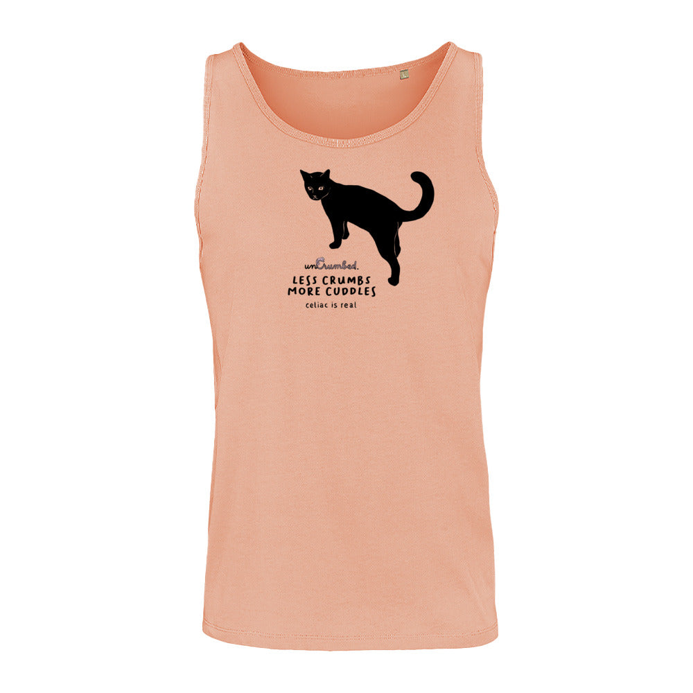 unisex sleveless: less crumbs more cuddles