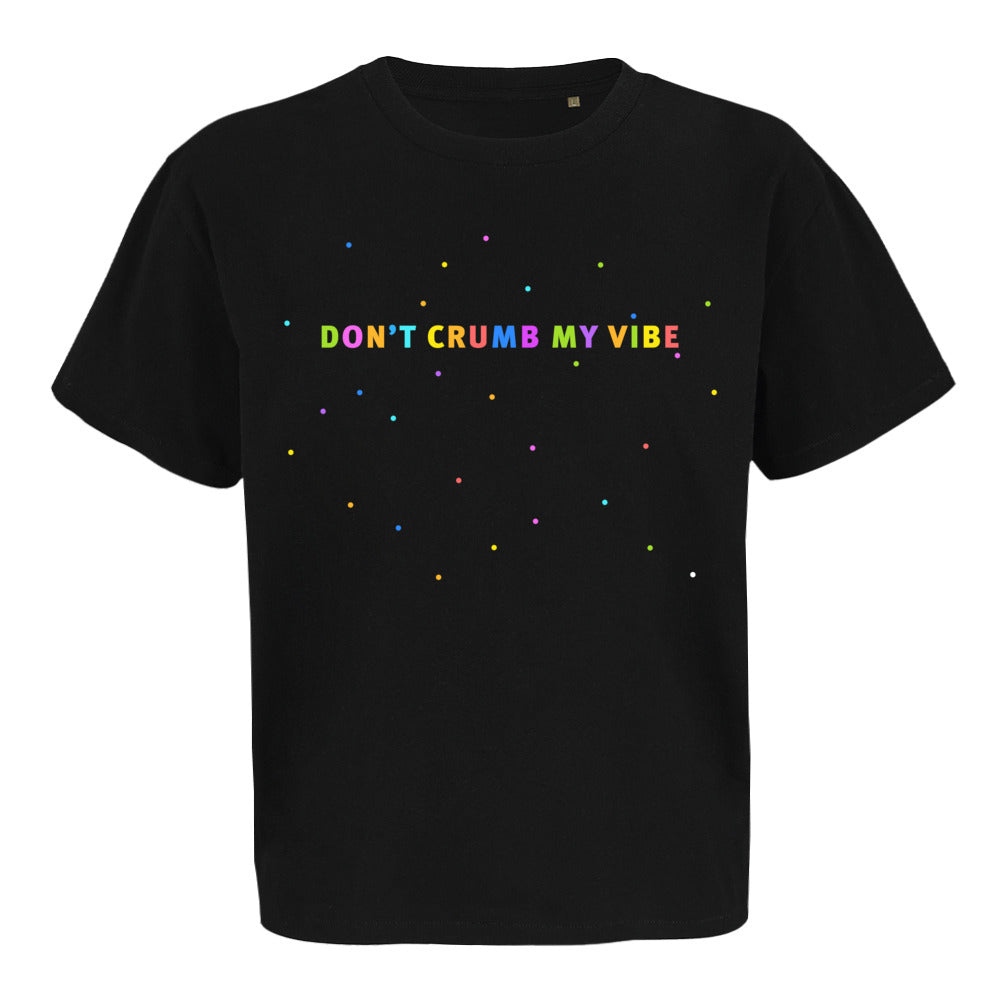 unisex oversized: don't crumb my vibe