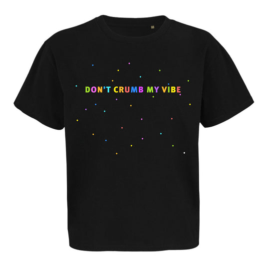 unisex oversized: don't crumb my vibe