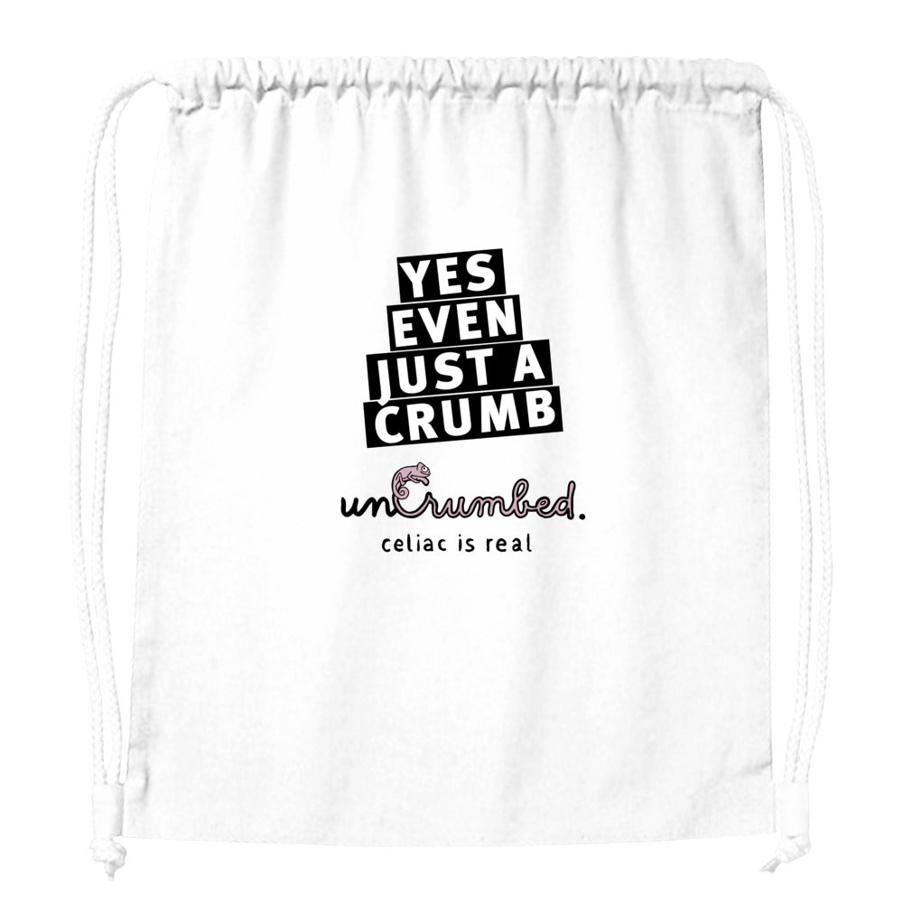 sports bag: yes, even just a crumb