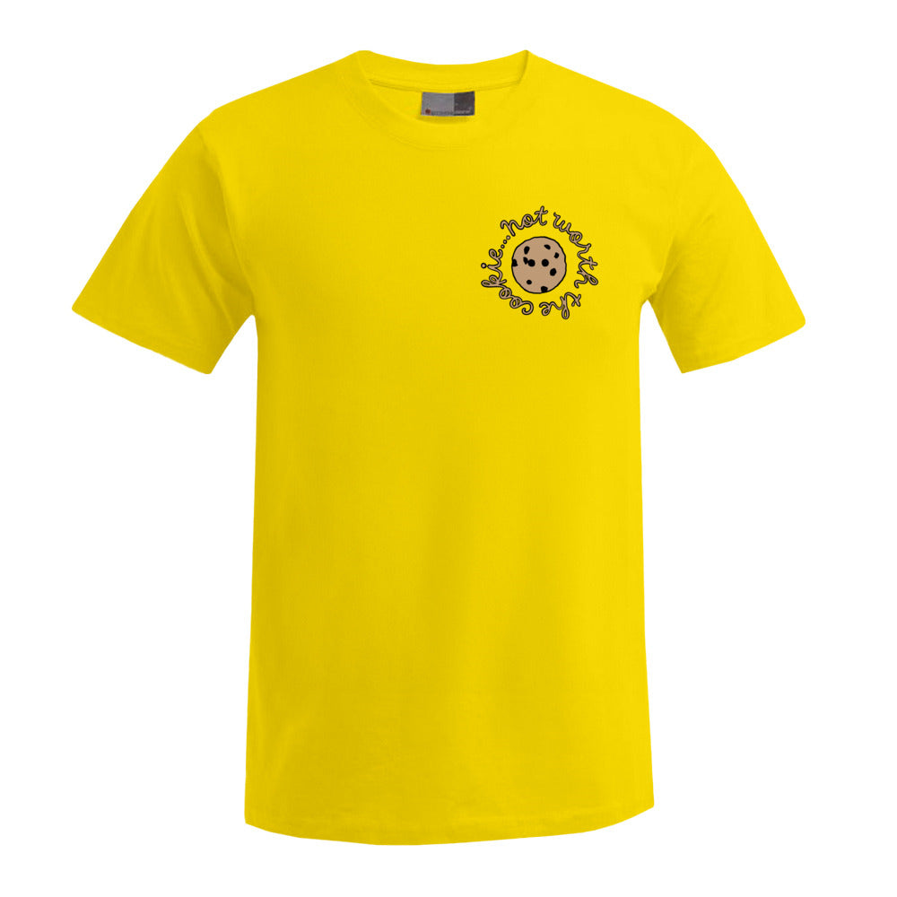 unisex shirt: not worth the cookie