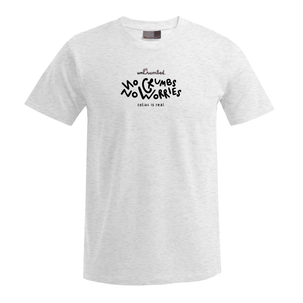 unisex shirt: no crumbs no worries
