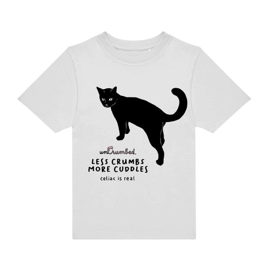 kids shirt: less crumbs more cuddles