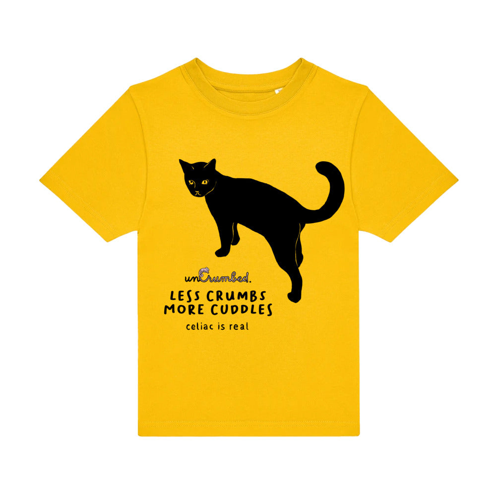 kids shirt: less crumbs more cuddles