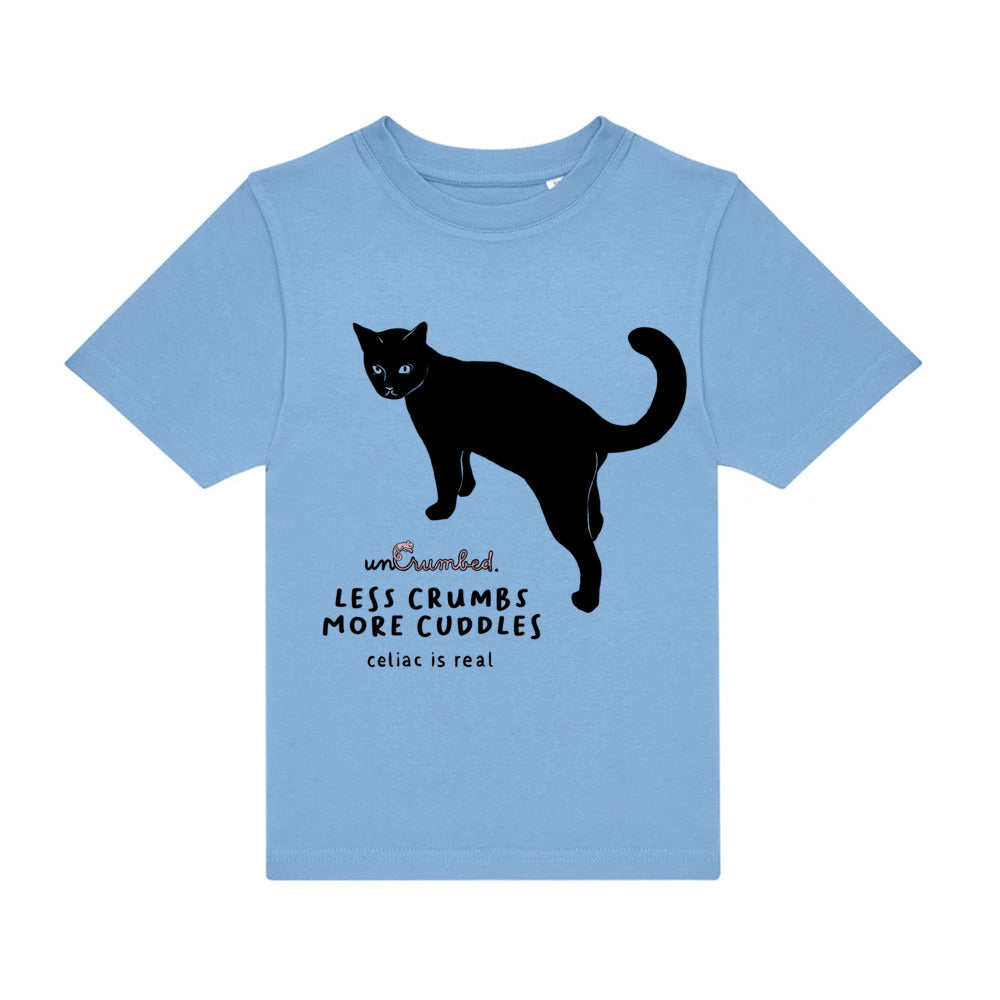 kids shirt: less crumbs more cuddles