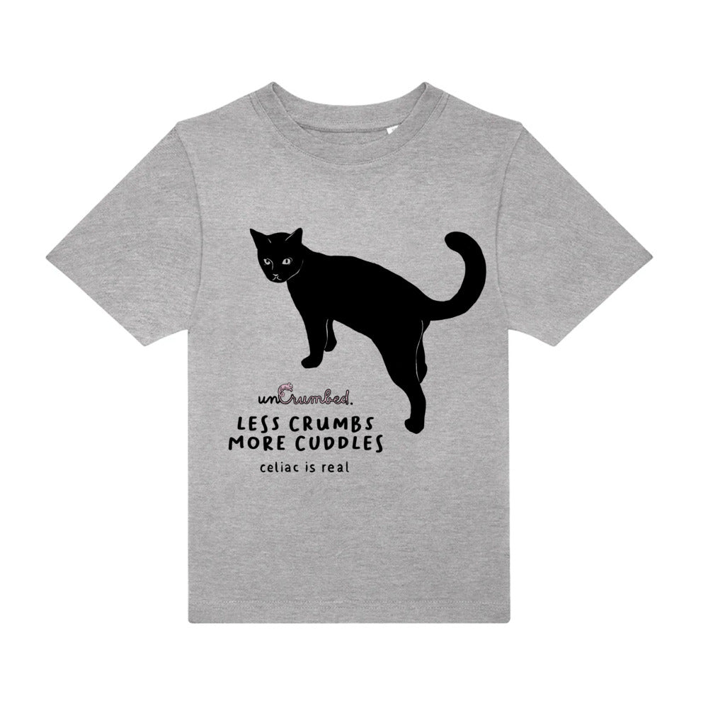 kids shirt: less crumbs more cuddles