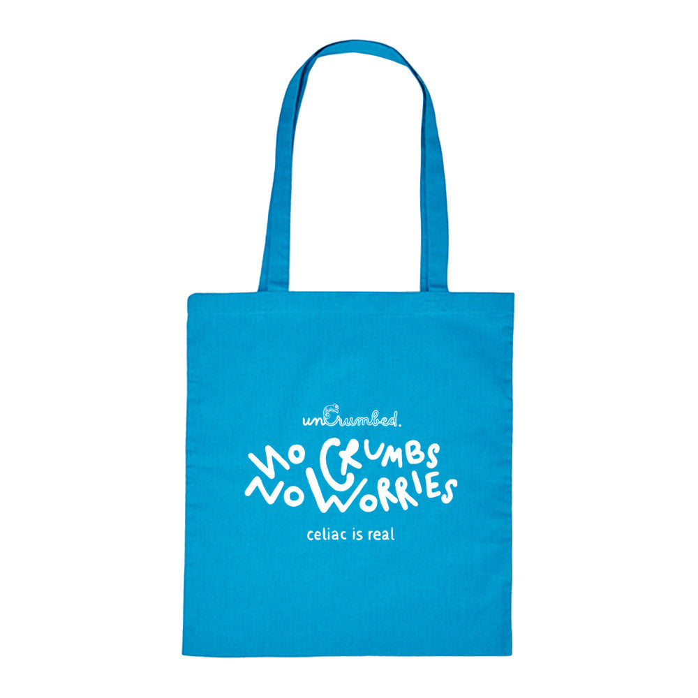 tote bag: no crumbs no worries
