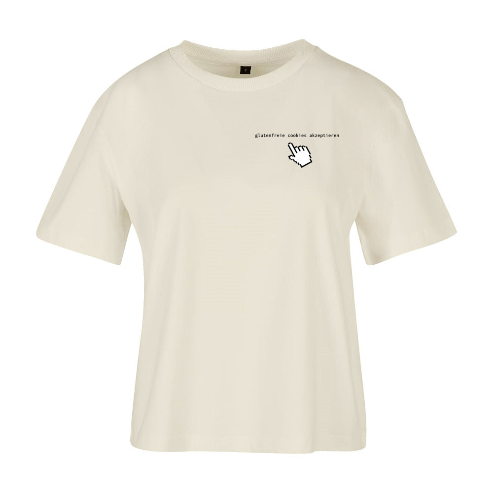 women's shirt: glutenfreie cookies akzeptieren