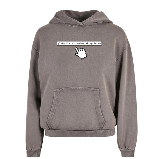 women's hoodie: glutenfreie cookies akzeptieren