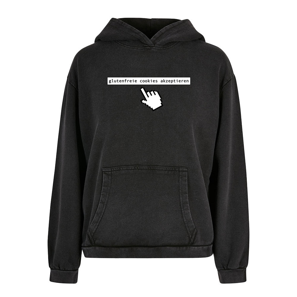 women's hoodie: glutenfreie cookies akzeptieren
