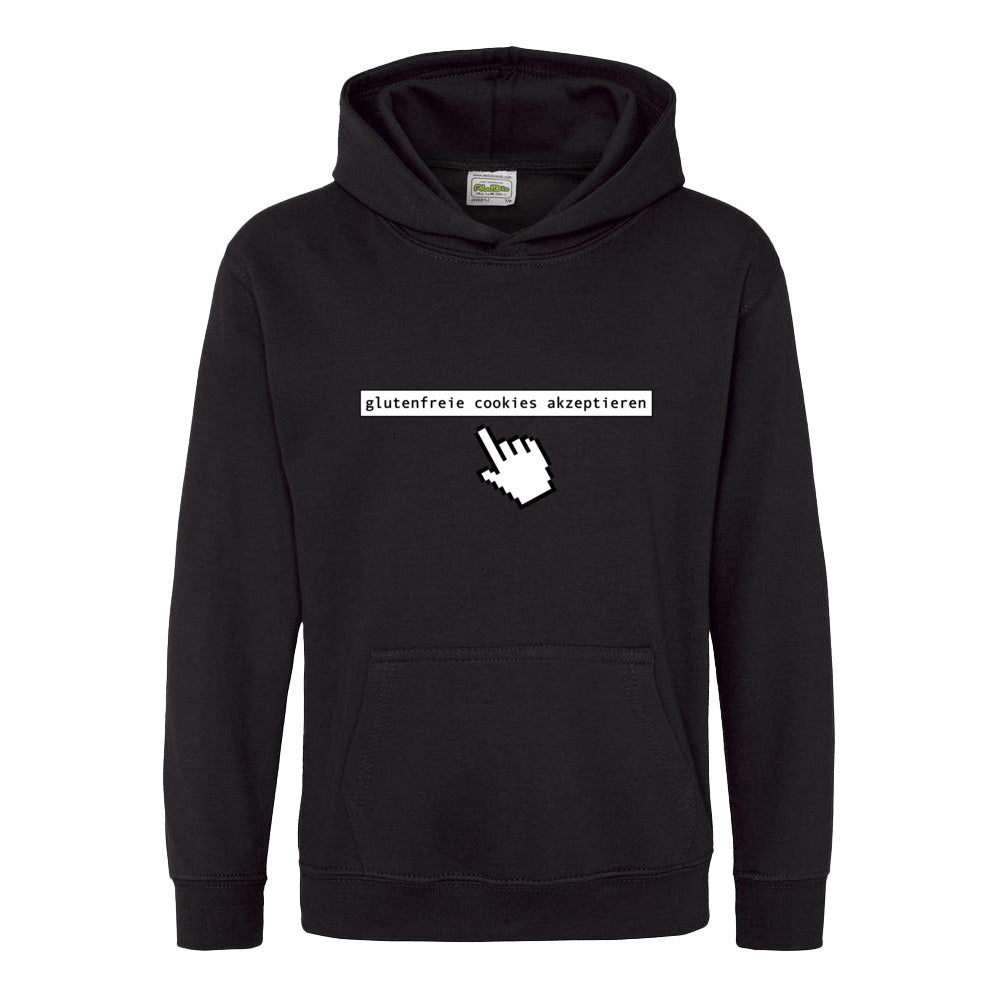 kids hoodie: glutenfreie cookies akzeptieren