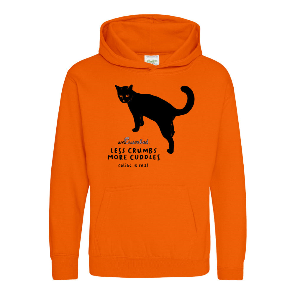 kids hoodie: less crumbs more cuddles