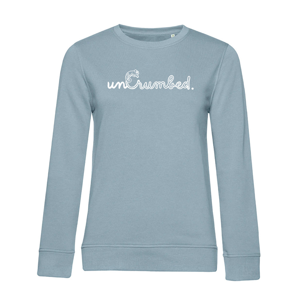 women's sweatshirt: uncrumbed.