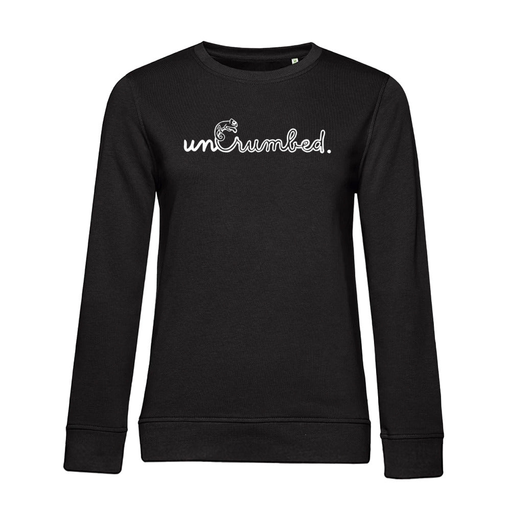 women's sweatshirt: uncrumbed.