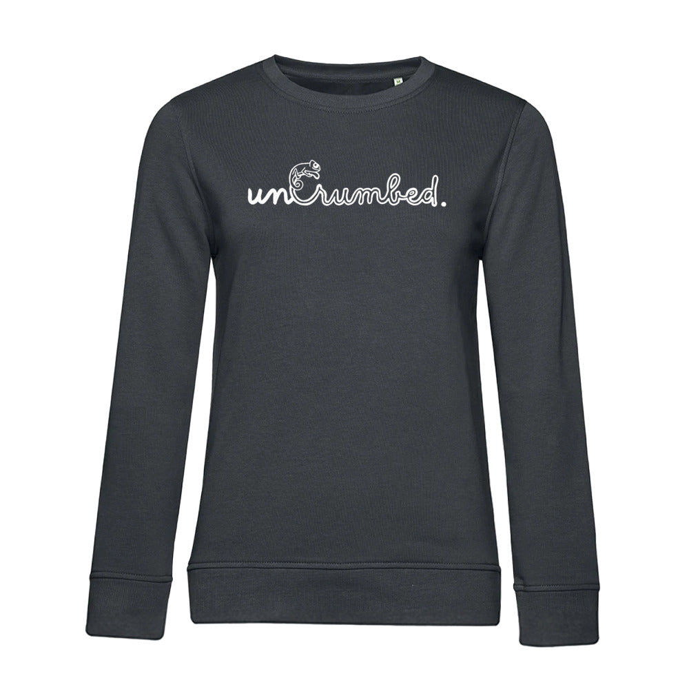 women's sweatshirt: uncrumbed.