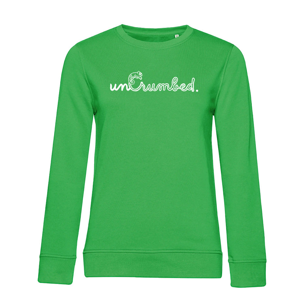 women's sweatshirt: uncrumbed.