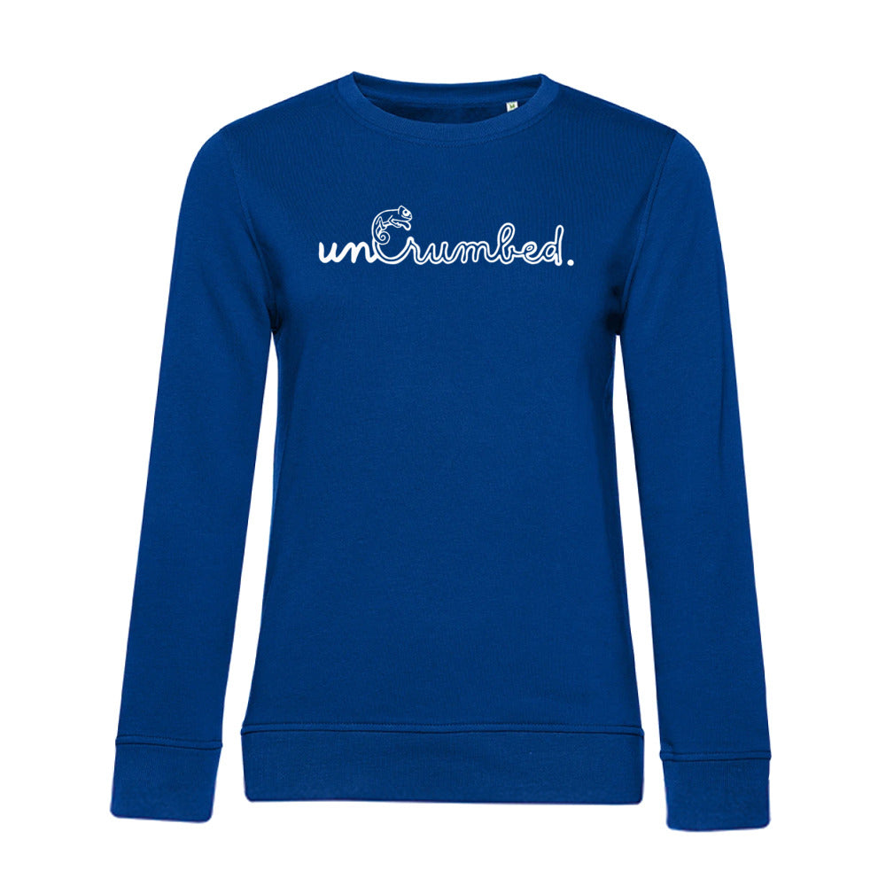 women's sweatshirt: uncrumbed.