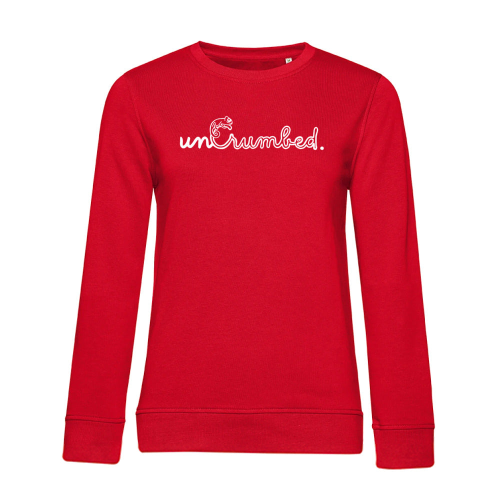 women's sweatshirt: uncrumbed.