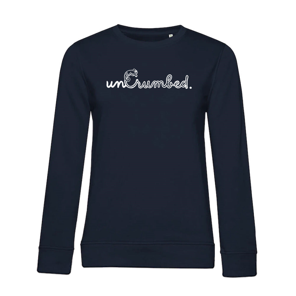 women's sweatshirt: uncrumbed.