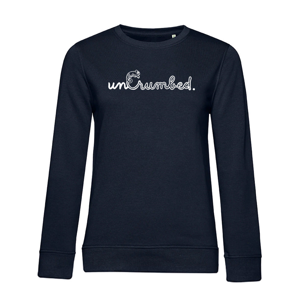 women's sweatshirt: uncrumbed.