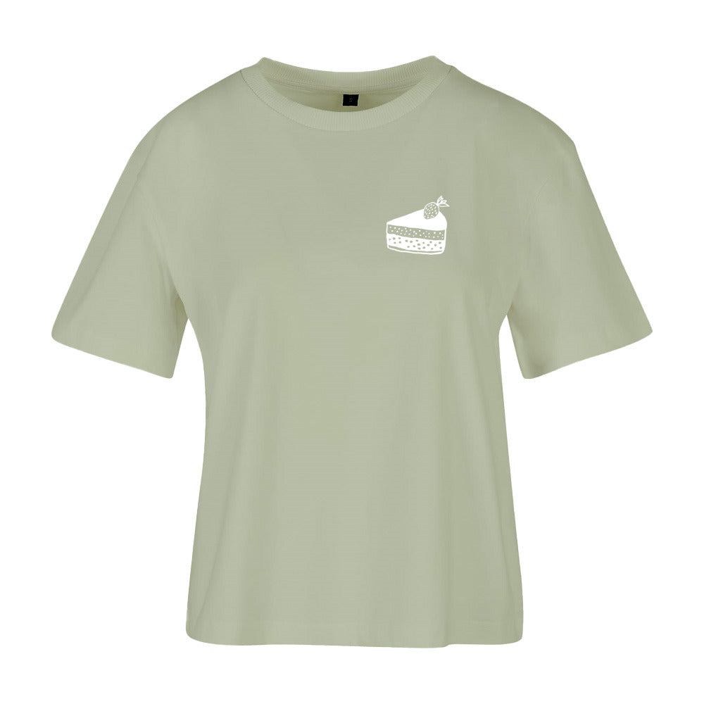 women's shirt: If life gives you cake