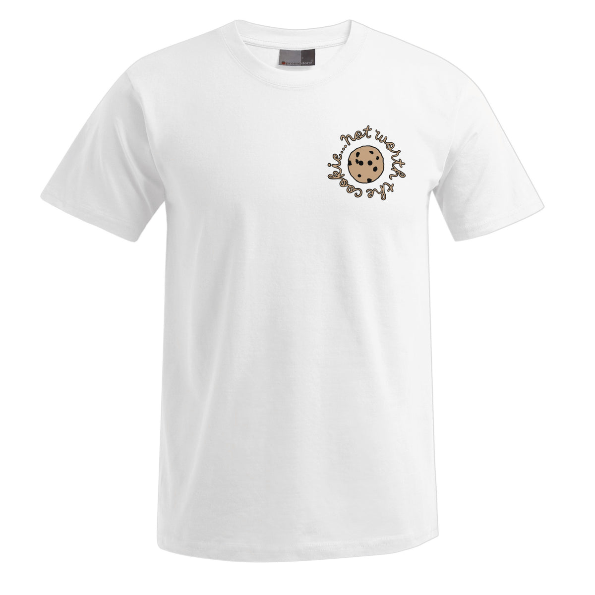unisex shirt: not worth the cookie