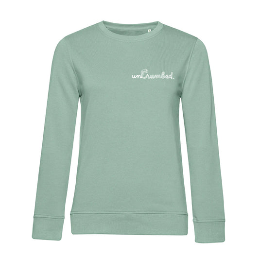 women's sweatshirt: uncrumbed.