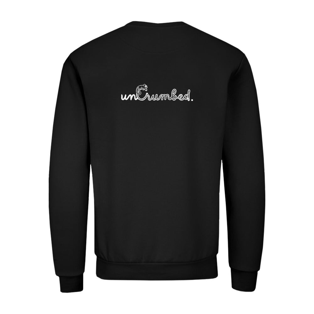 unisex sweater: uncrumbed.