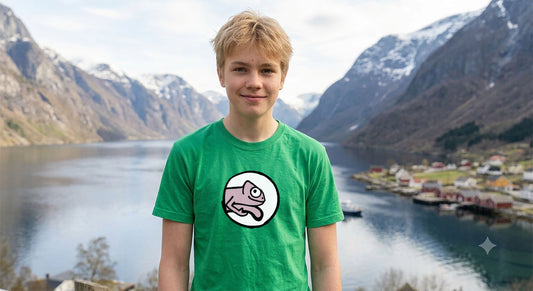 kids shirt: Chamäleon