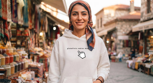 women's hoodie: glutenfreie cookies akzeptieren